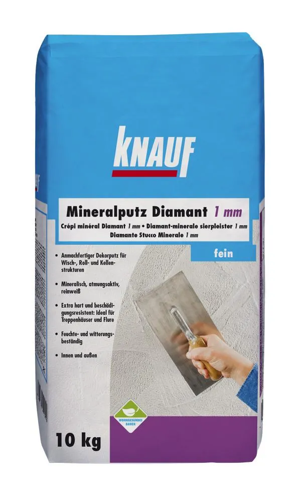 Mineralputz Diamant 1 mm 10 kg