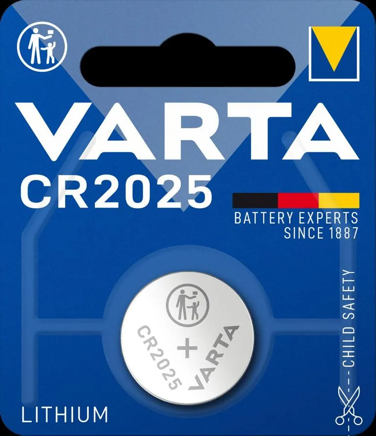 VARTA ELECTRONICS CR2025