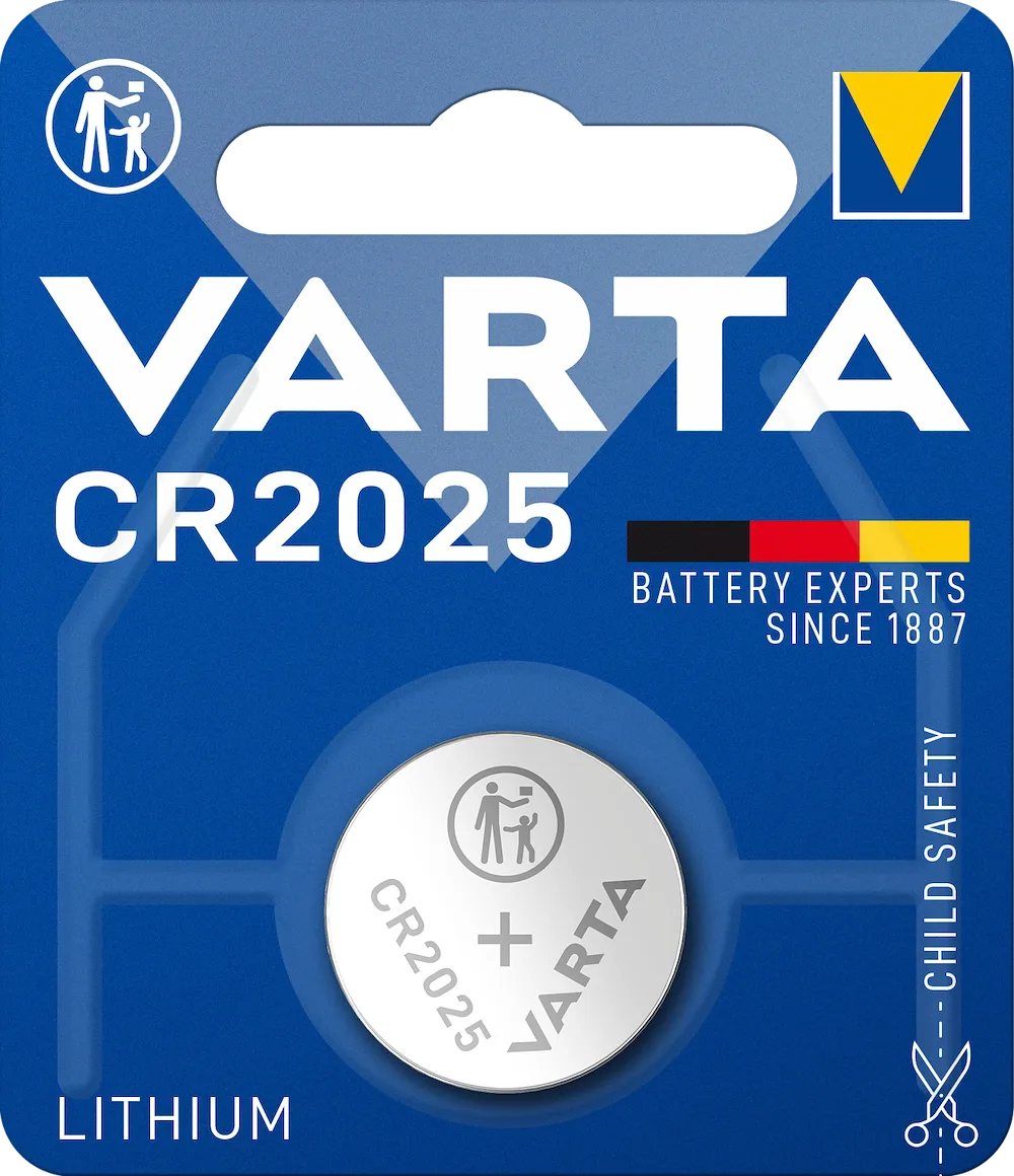 VARTA ELECTRONICS CR2025
