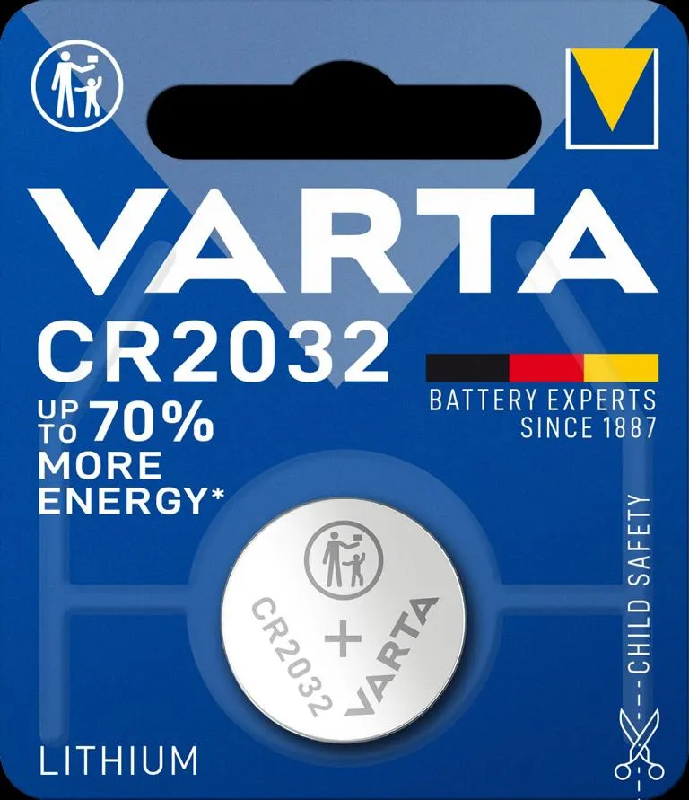 VARTA ELECTRONICS CR2032