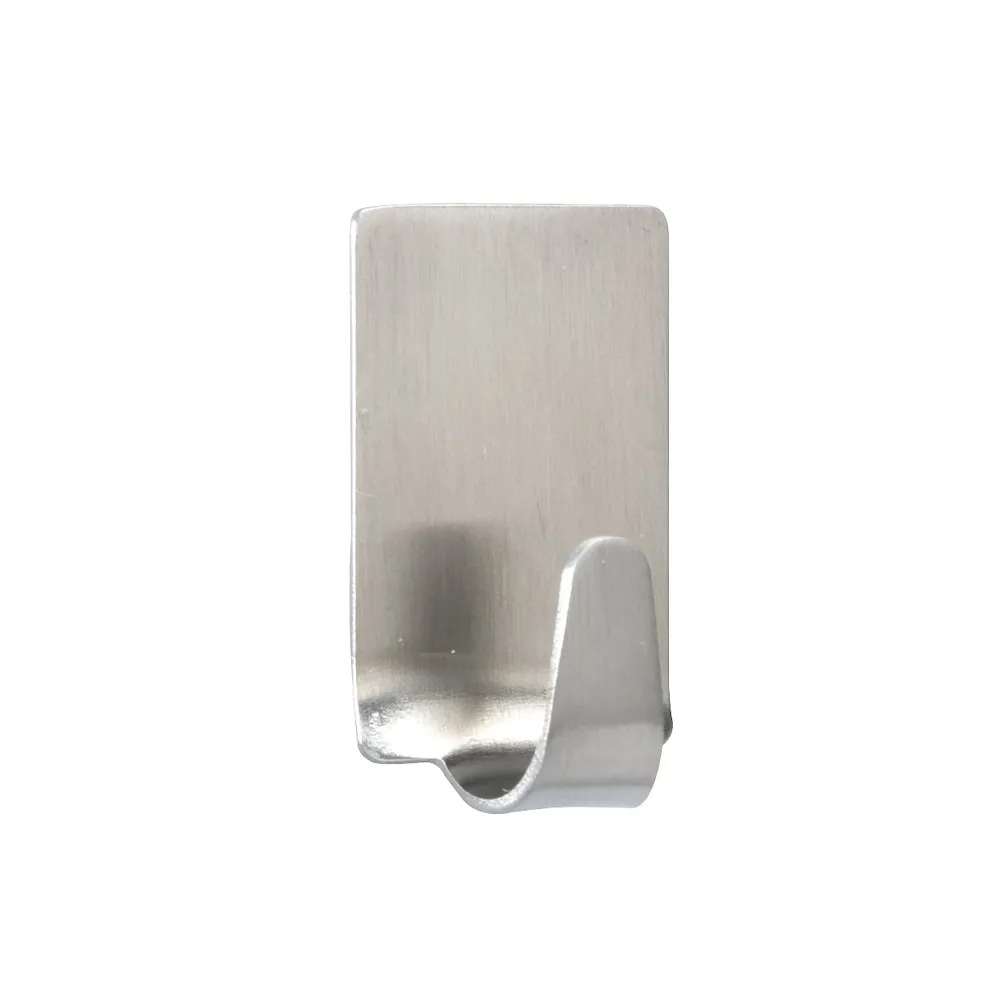 Rechteckhaken 4er Edelstahl