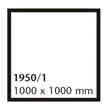 Bodenplatte, Glas, 8mm