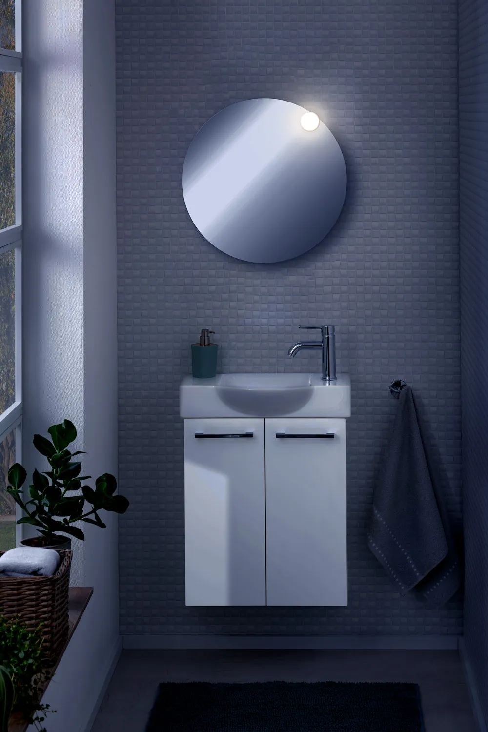 LED Klemmspot f. Flachsp.