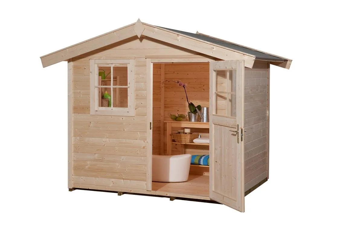 Gartenhaus 123 Gr. 2 natur