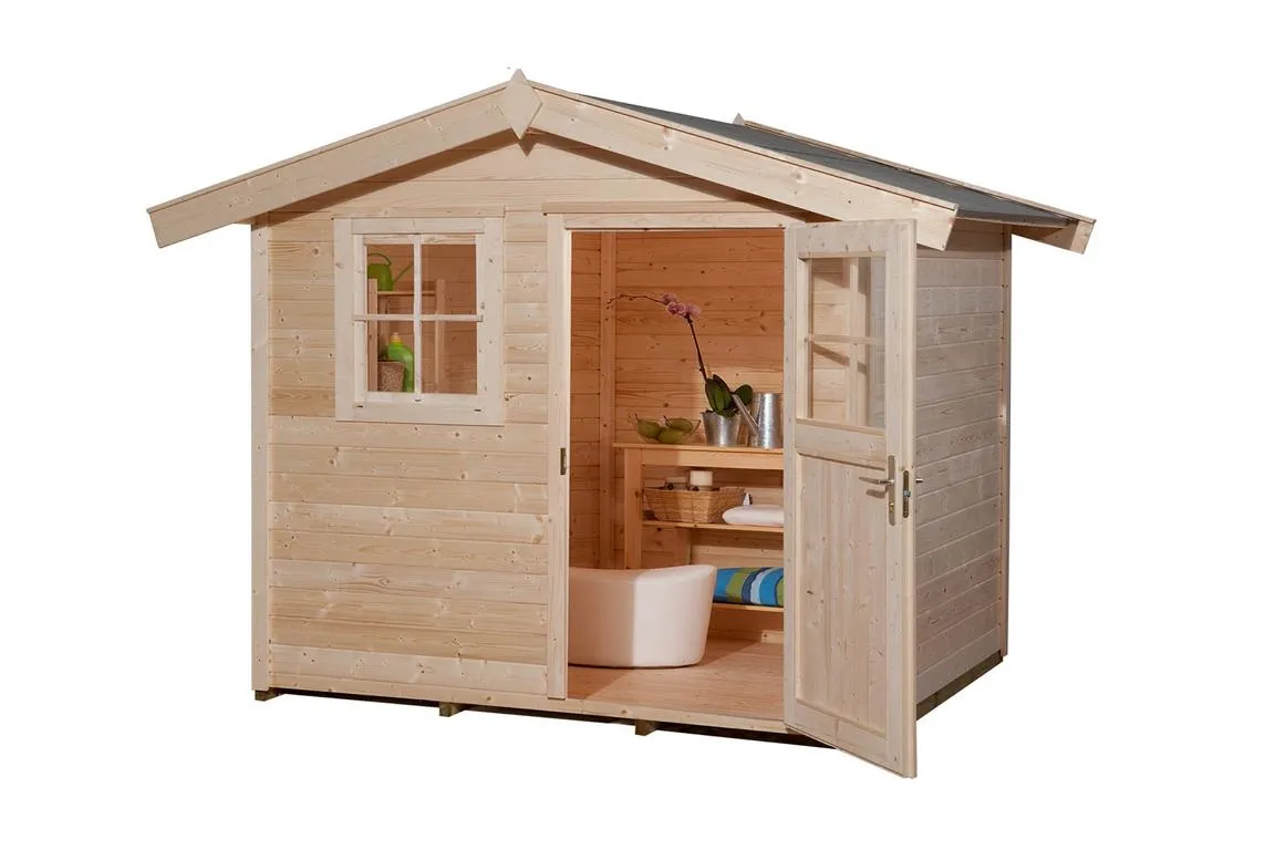 Gartenhaus 123 Gr. 4 natur