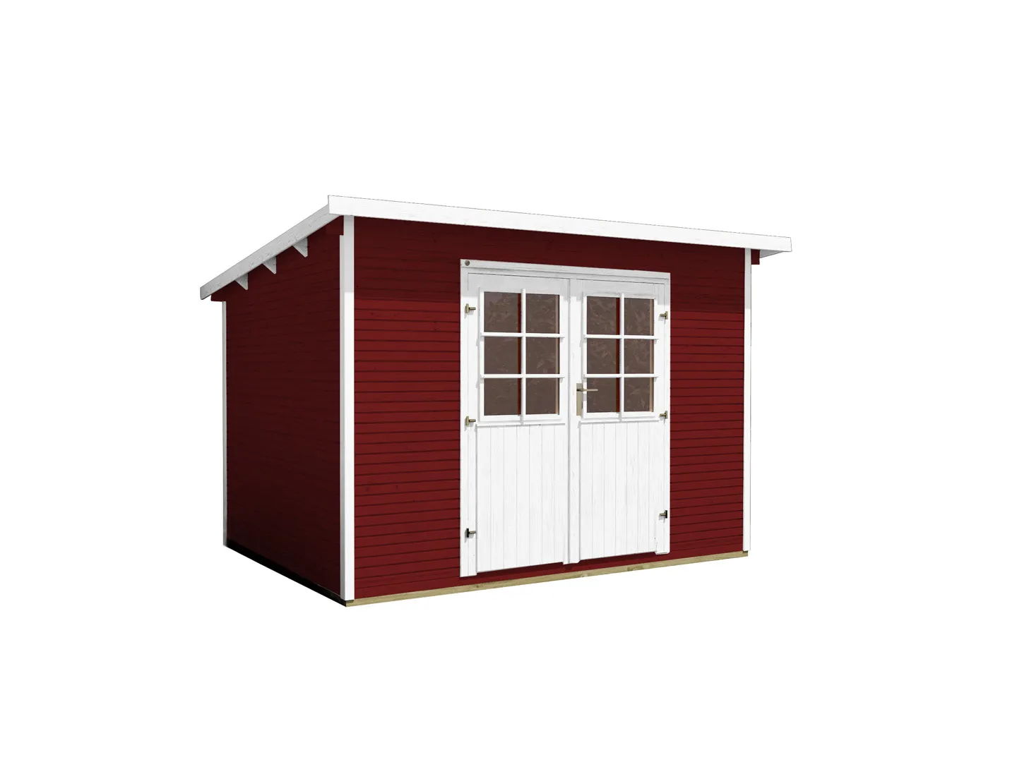 Gartenhaus 219 Gr. 2, rot