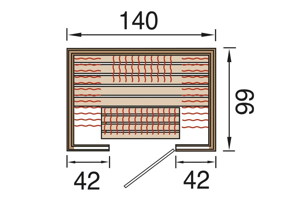 Infrarotkabine 556 Gr.1