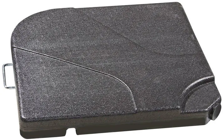 Beschwerplatte f&uuml;llbar