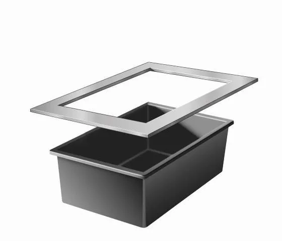 Quadra InoxFrame Rahmen Edelst Quadra InoxFrame Rahmen Edelst