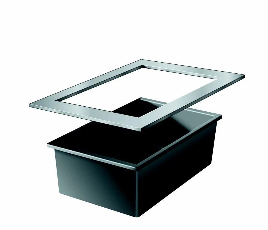 Quadra InoxFrame Rahmen Edelst Quadra InoxFrame Rahmen Edelst