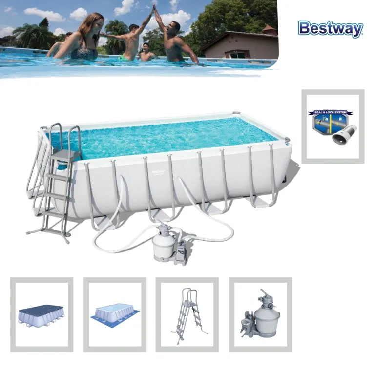 Power Steel'' Rectangular Pool