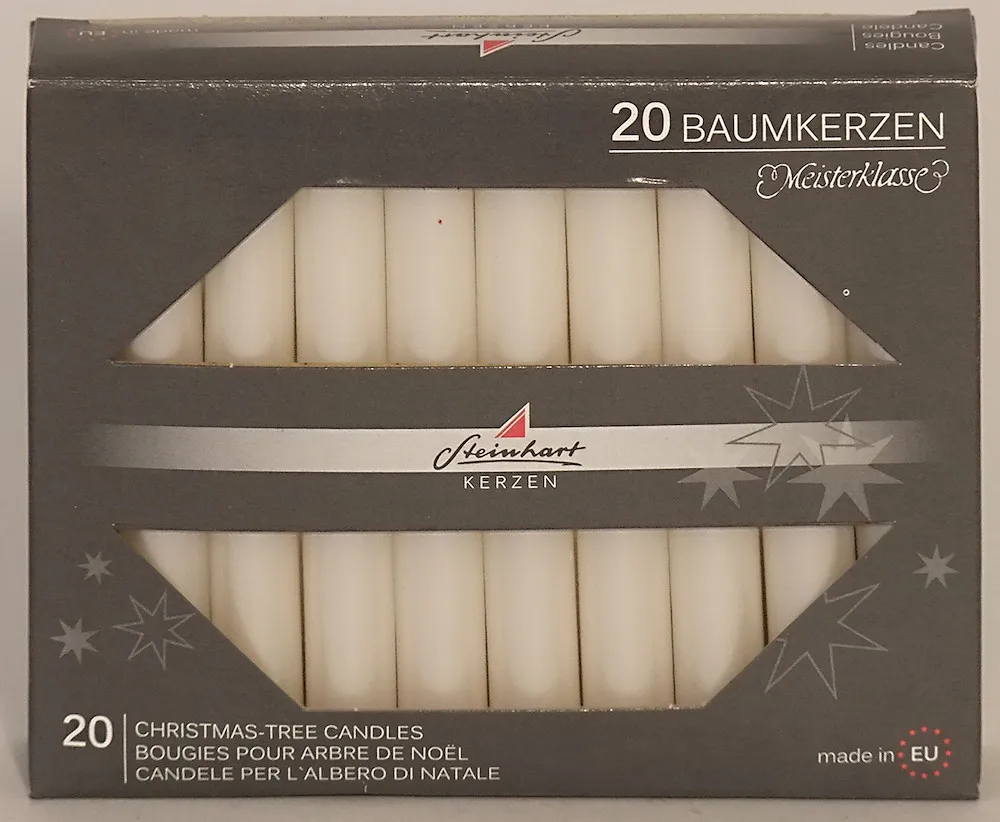 20 Baumkerzen Edelglanz