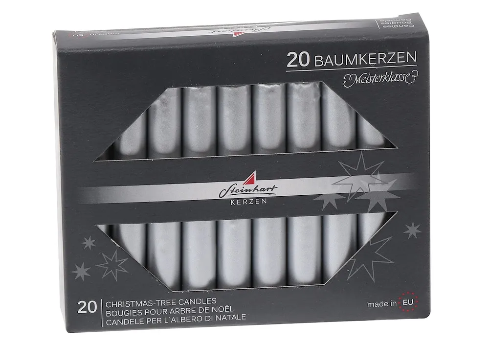 20 Baumkerzen Edelglanz