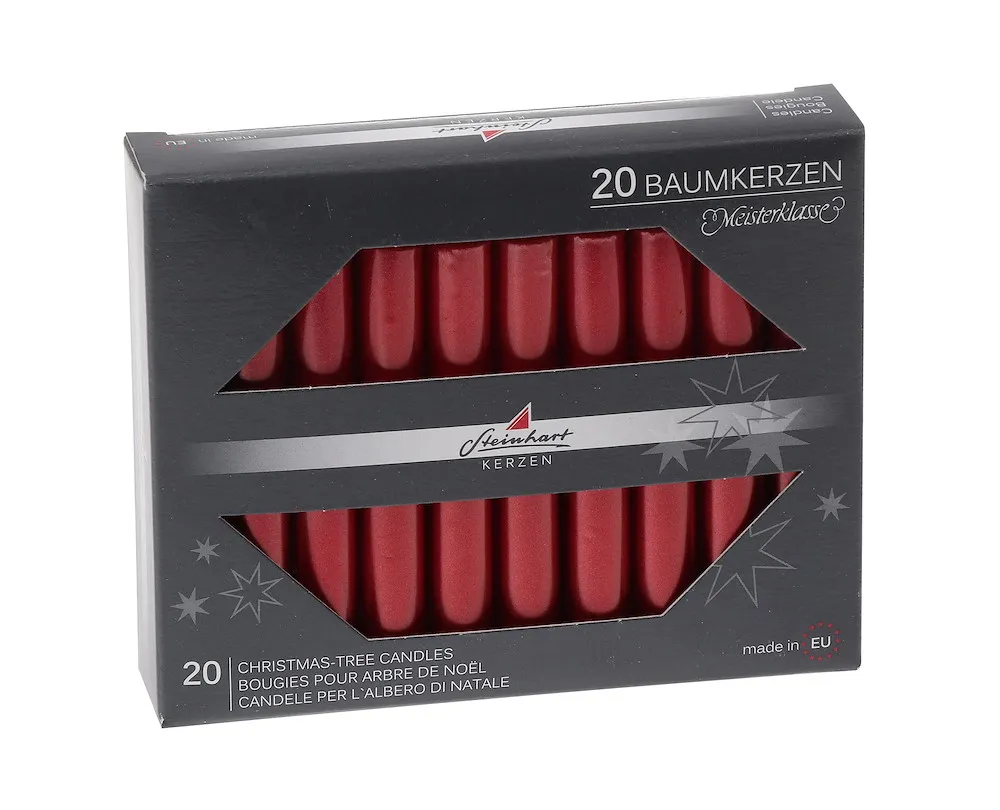 20 Baumkerzen Edelglanz