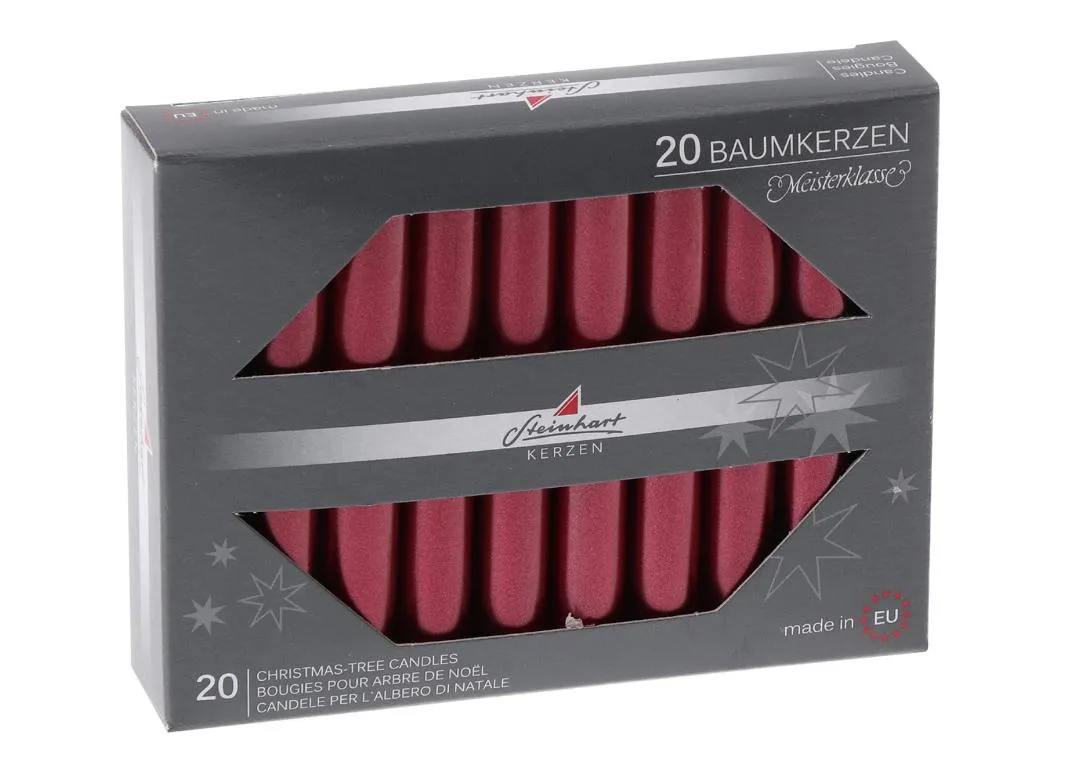 20 Baumkerzen Edelglanz