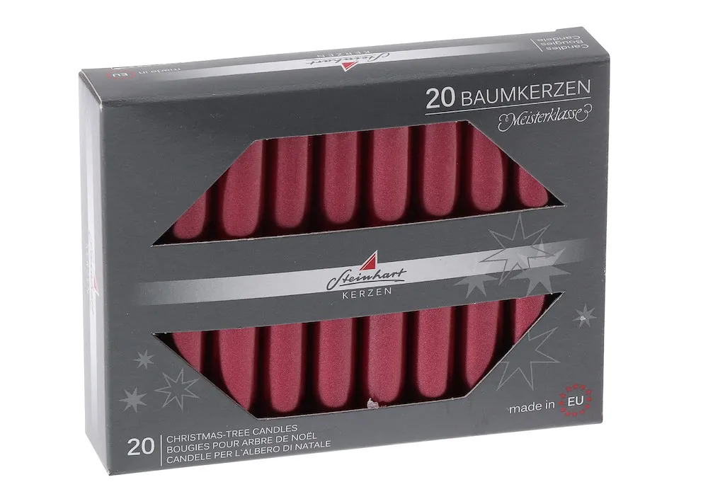 20 Baumkerzen Edelglanz