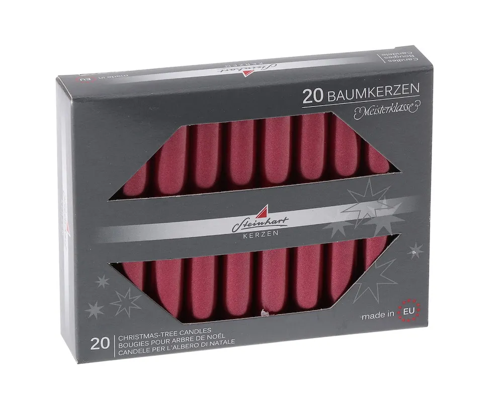 20 Baumkerzen Edelglanz