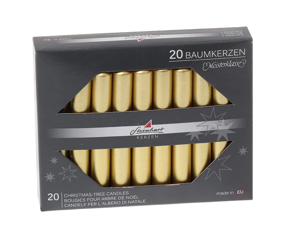 20 Baumkerzen Edelglanz