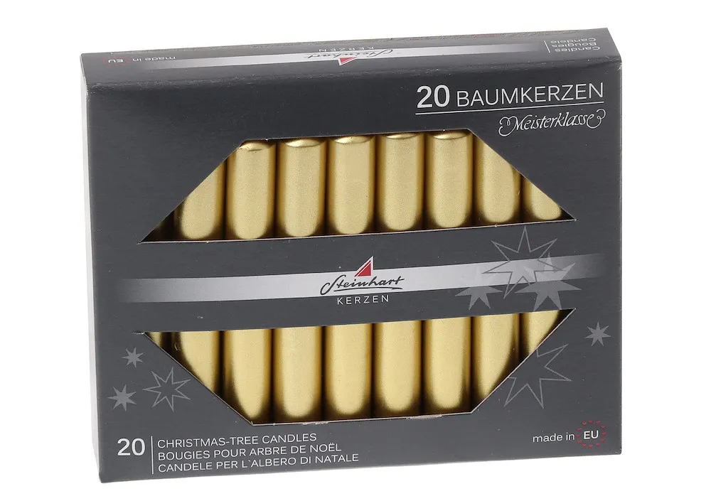 20 Baumkerzen Edelglanz