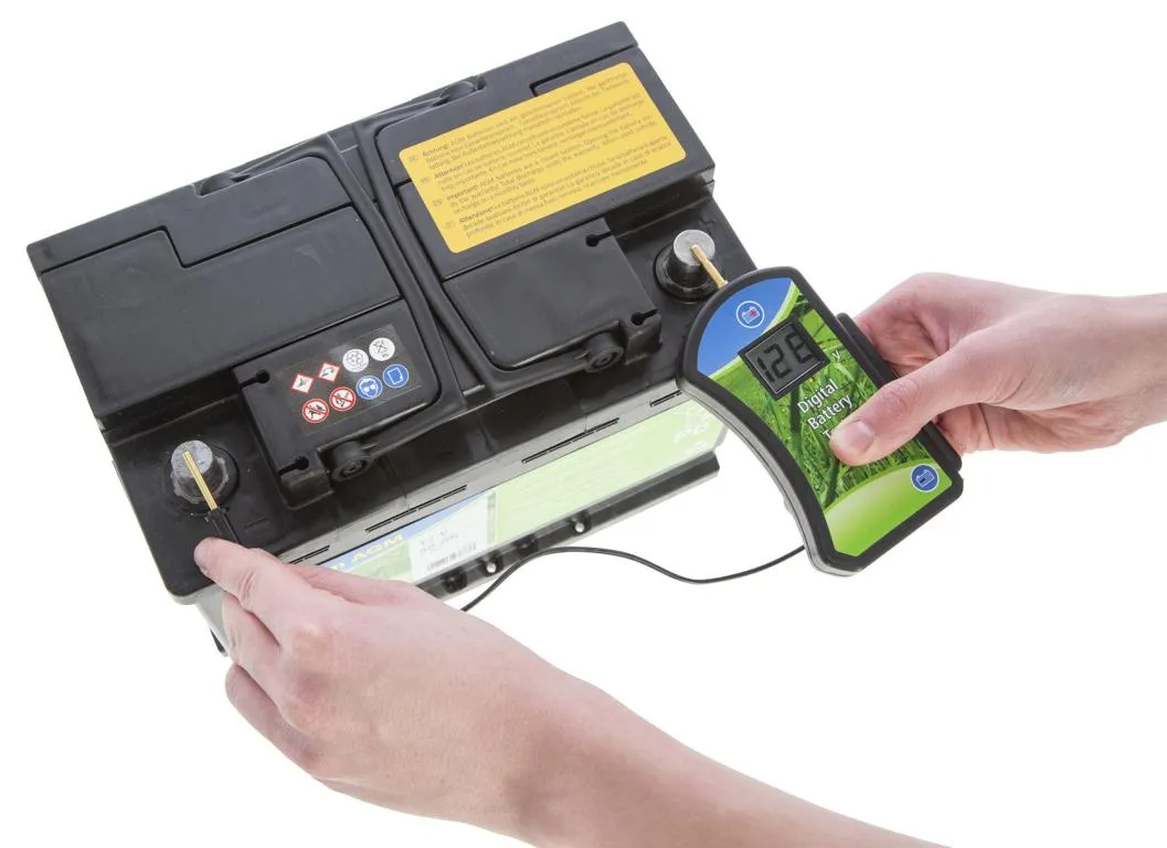 Digital Batterietester,