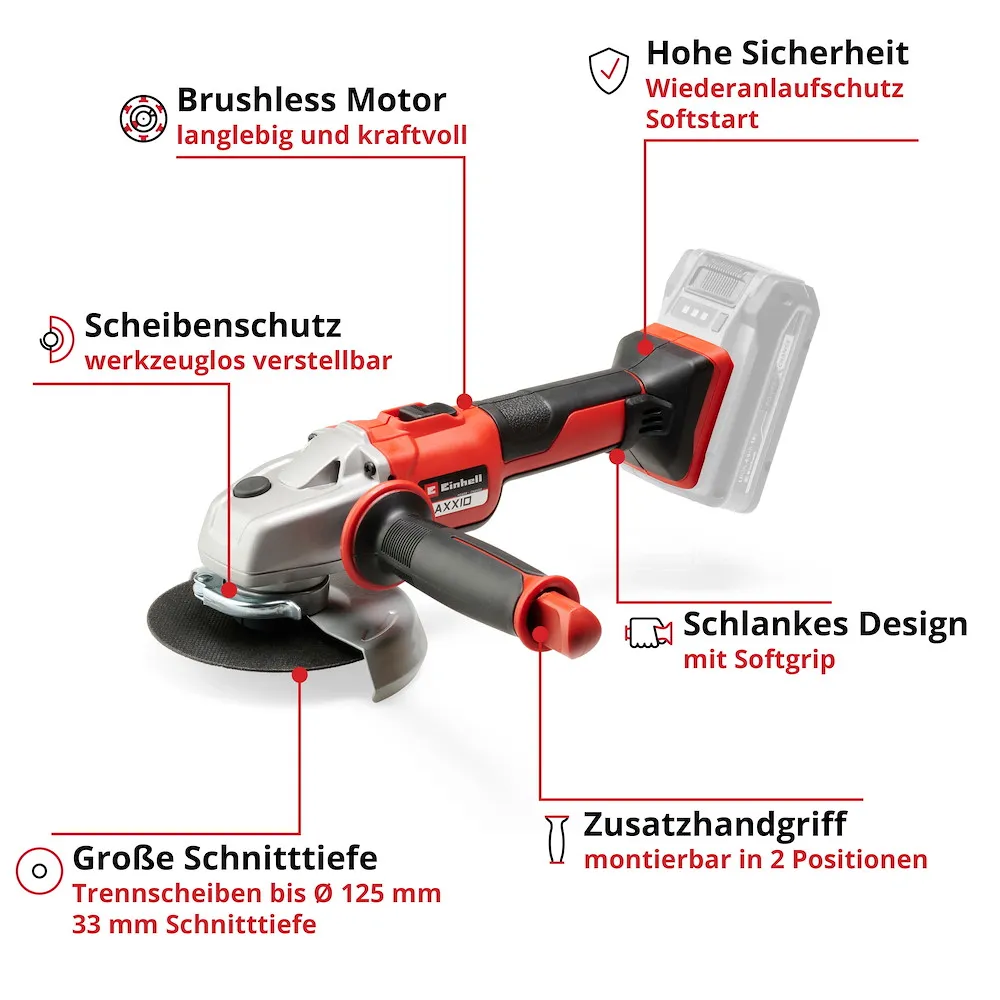 Akku-Winkelschleifer