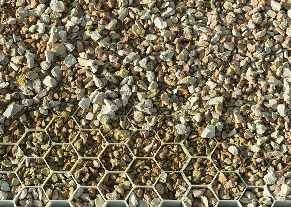 Kies Stabilisierungsplatte