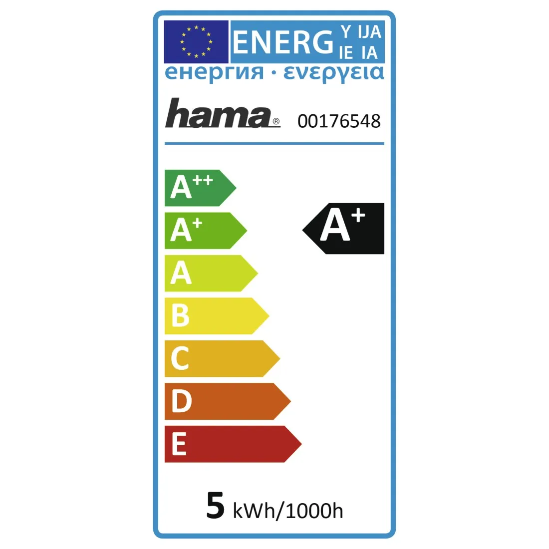 Hama WiFi-LED-Lampe, GU10