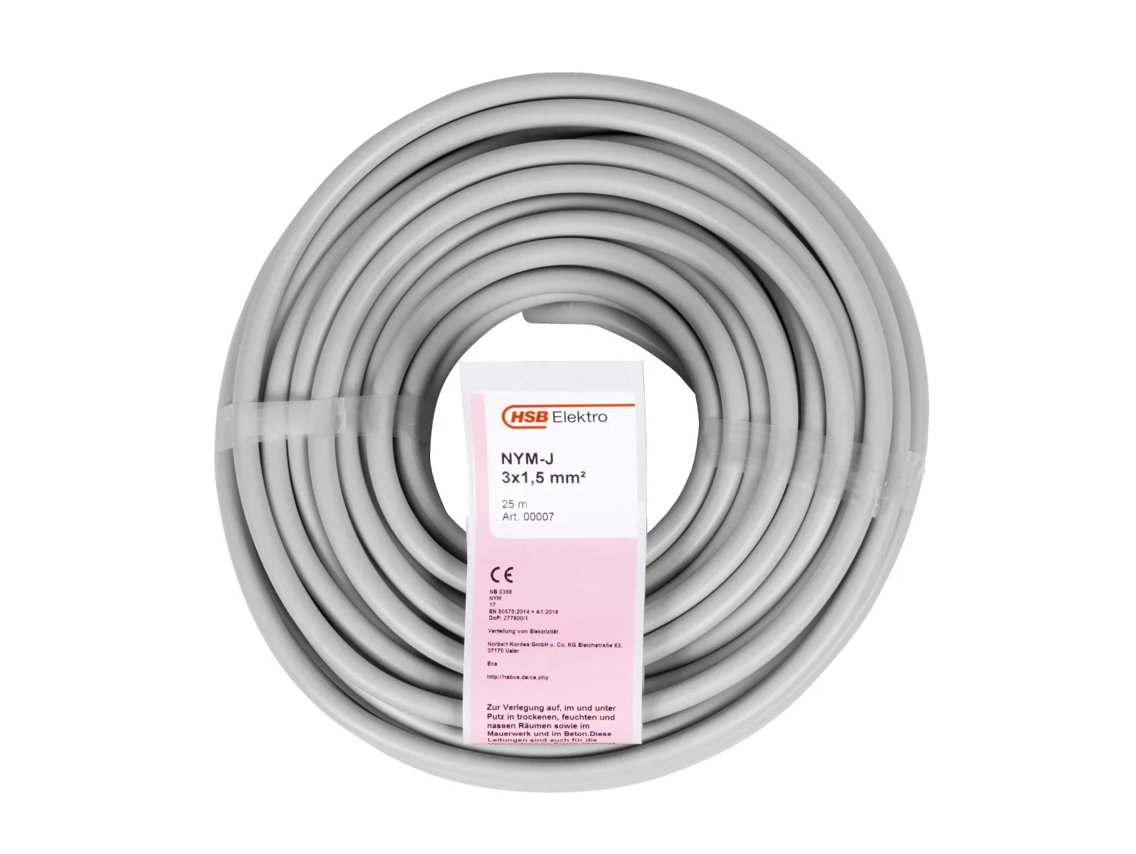 NYM-J 3x1,5mm2