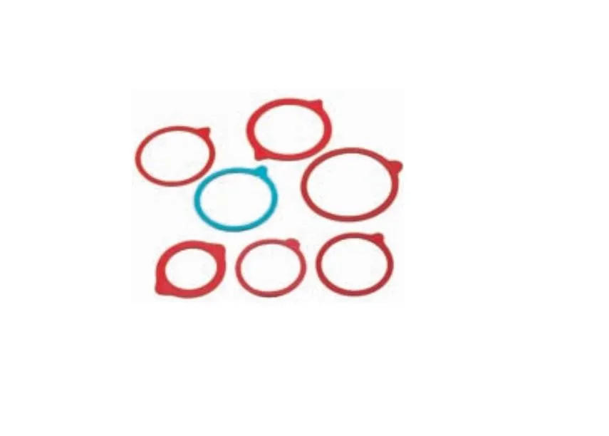Gummiringe rot, 96x118 mm,