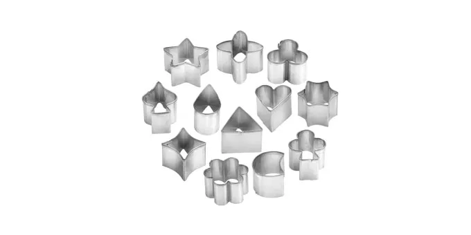 Gro&szlig;e Ausstechformen, 12 St.