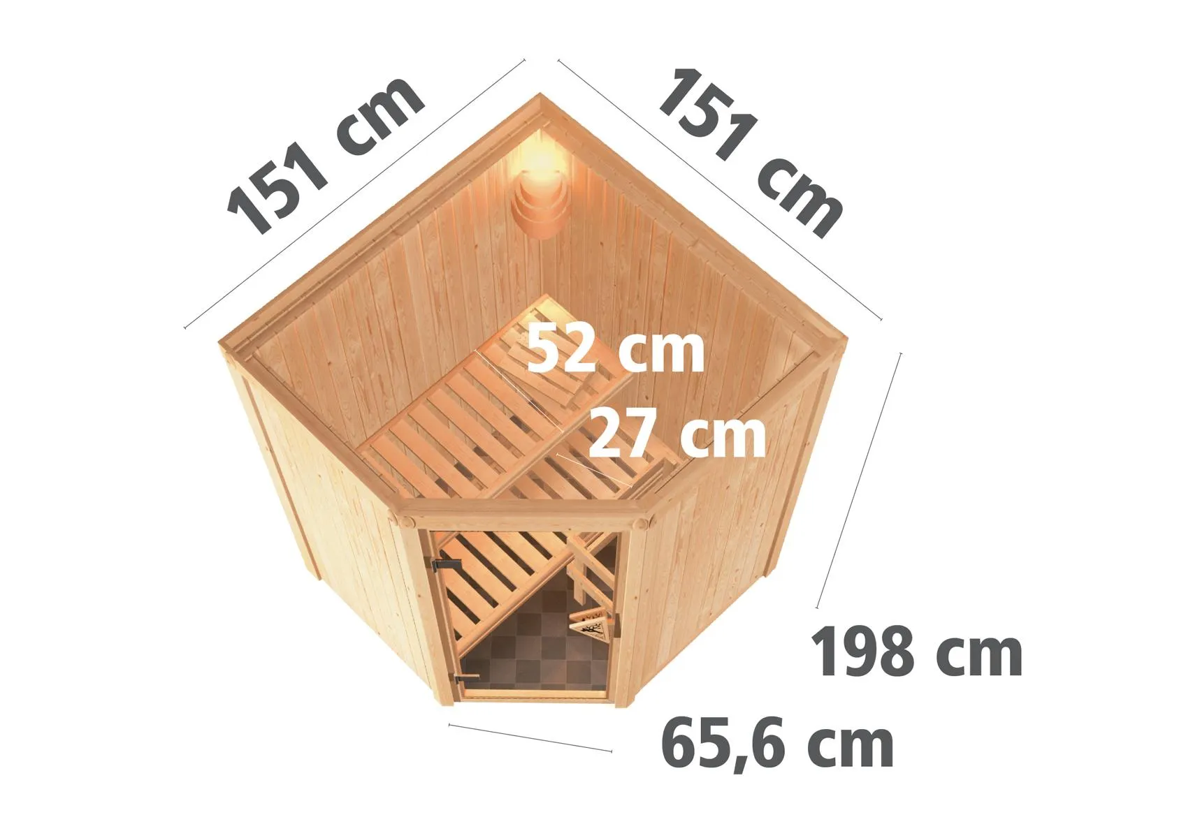 Sauna Larin Eck, o. Zub.