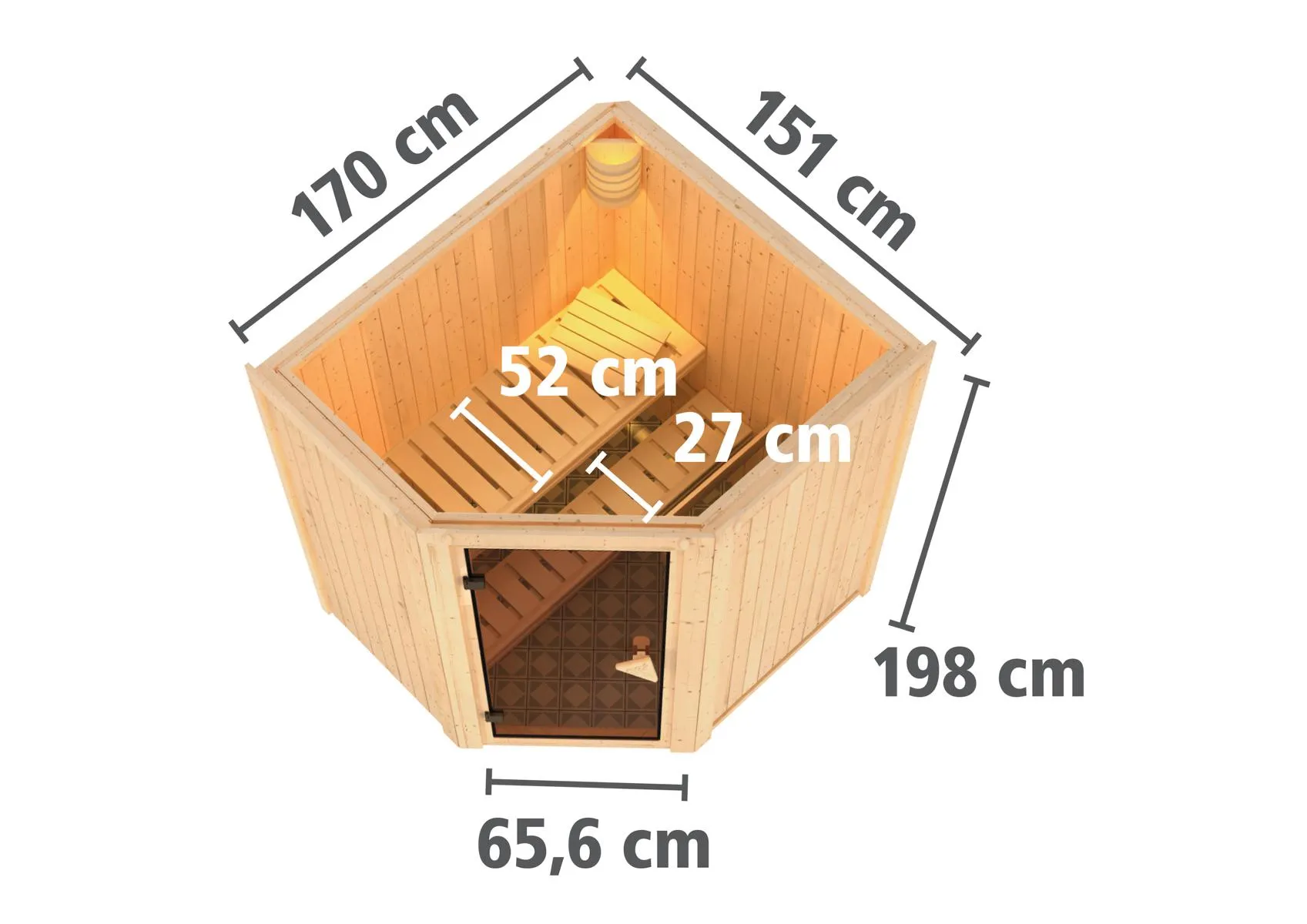 Sauna Taurin Eck, o. Zub.