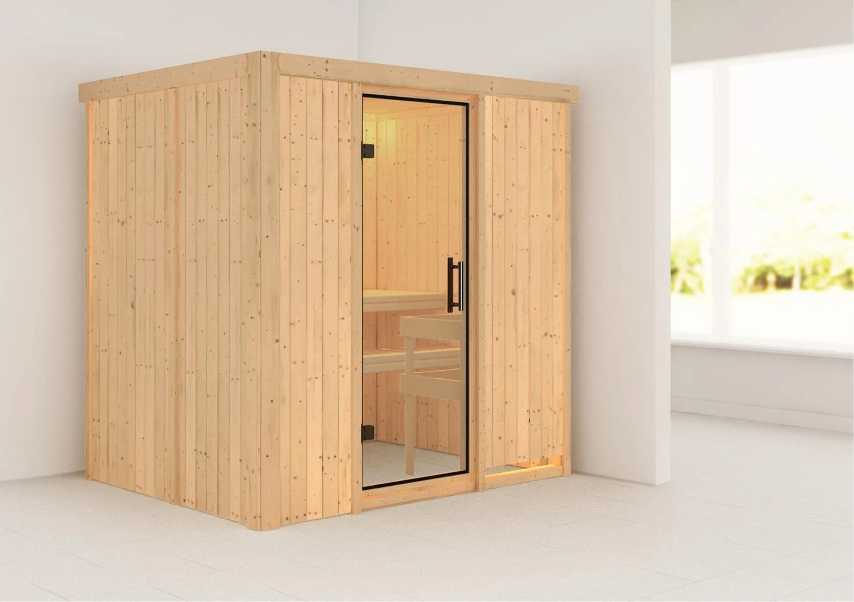 Sauna Bodin Front, o. Zub.