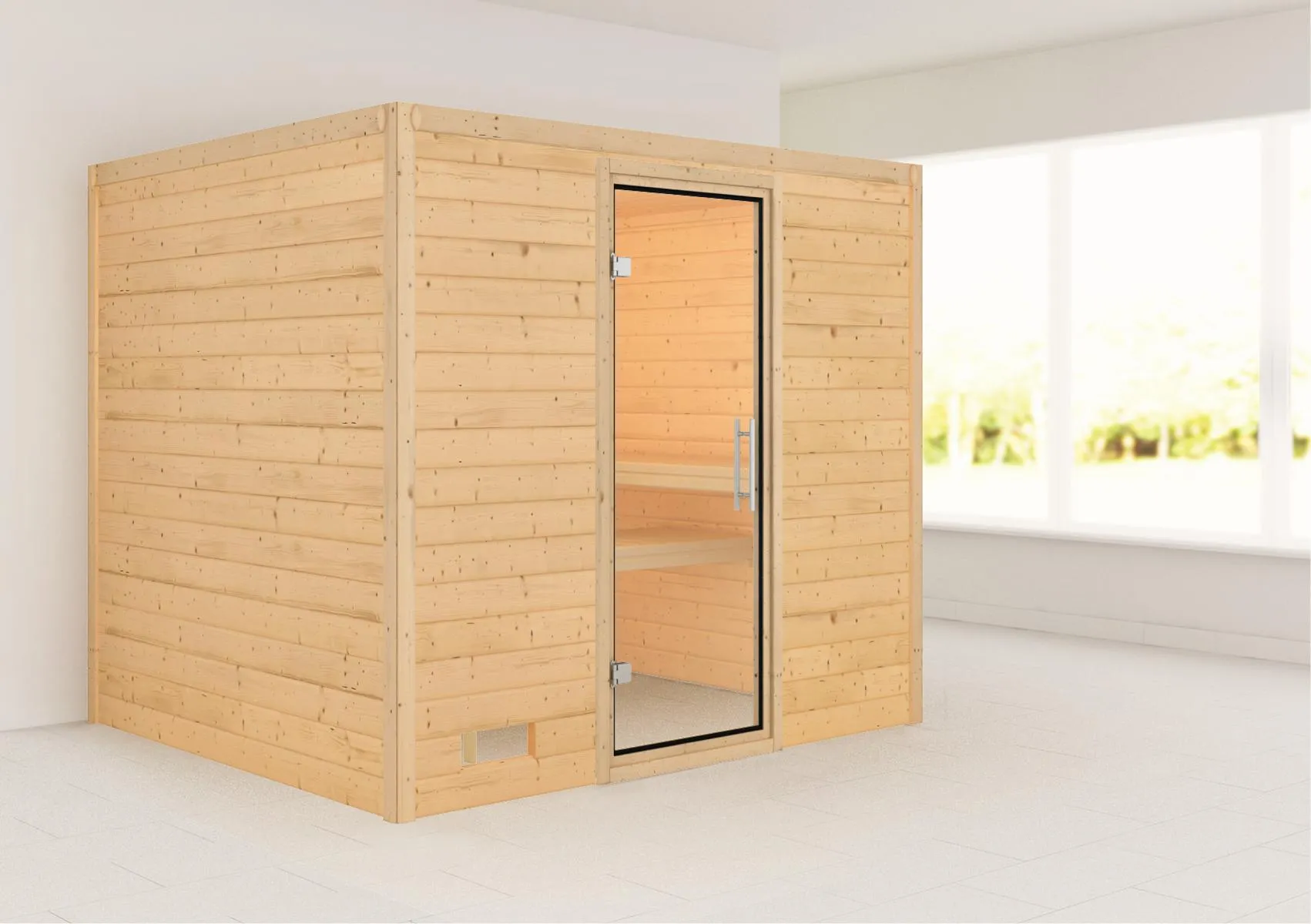 Sauna Sonara Front o. Zub.