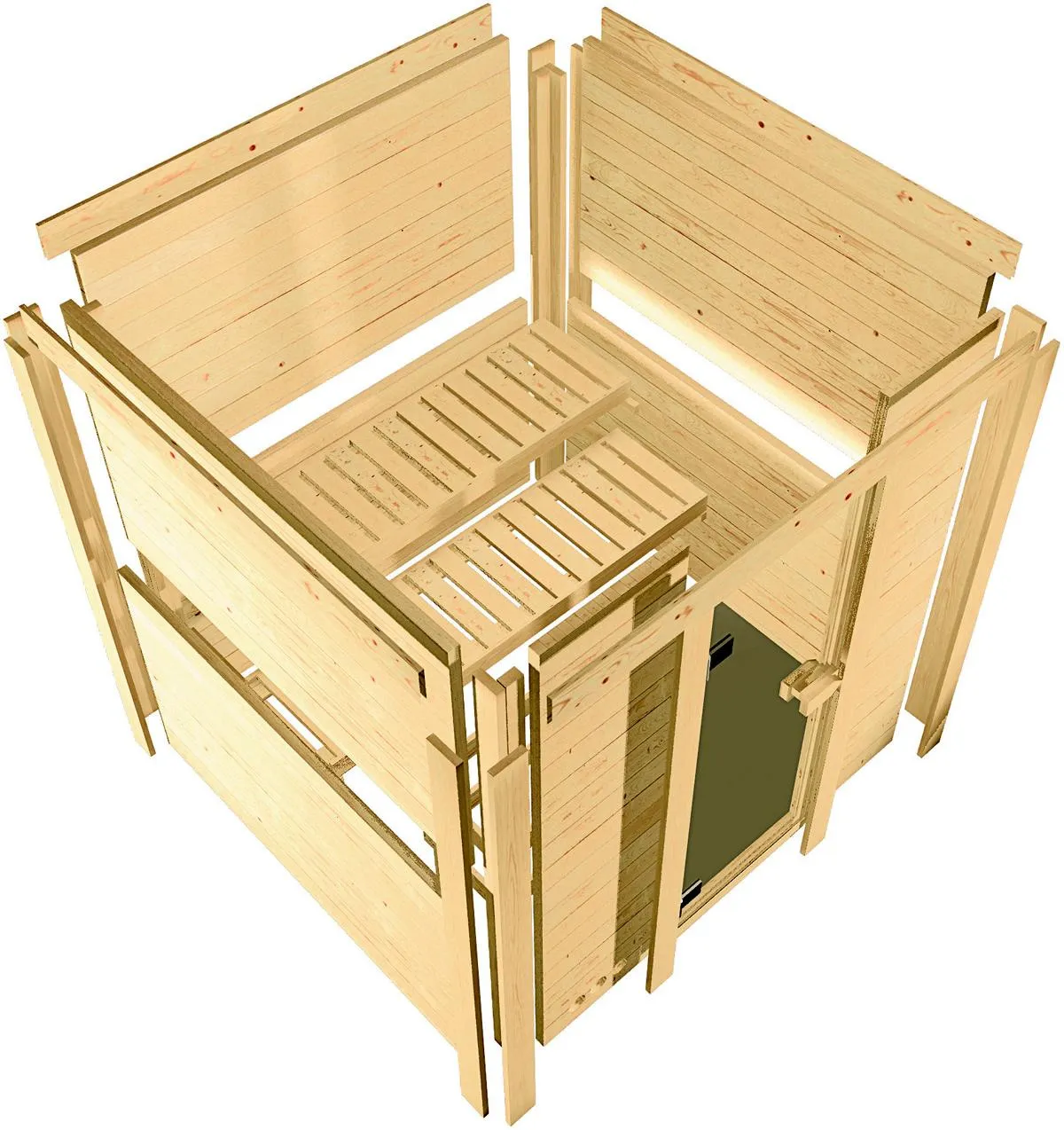 Sauna Sahib 2 Eck o. Zub.