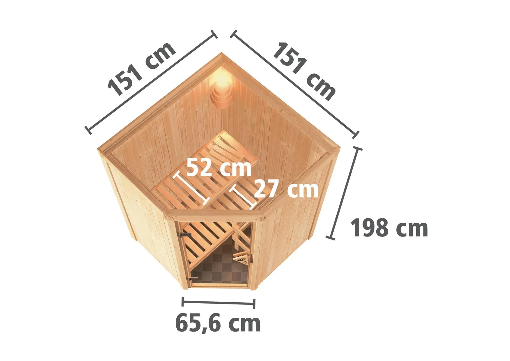 Sauna Nanja Eck o. Zub.