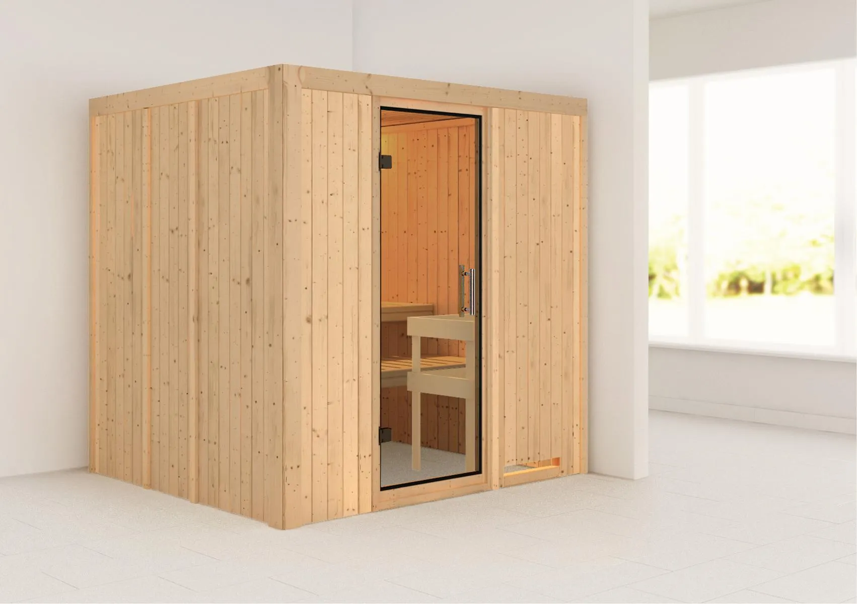 Sauna Daria Front o. Zub.