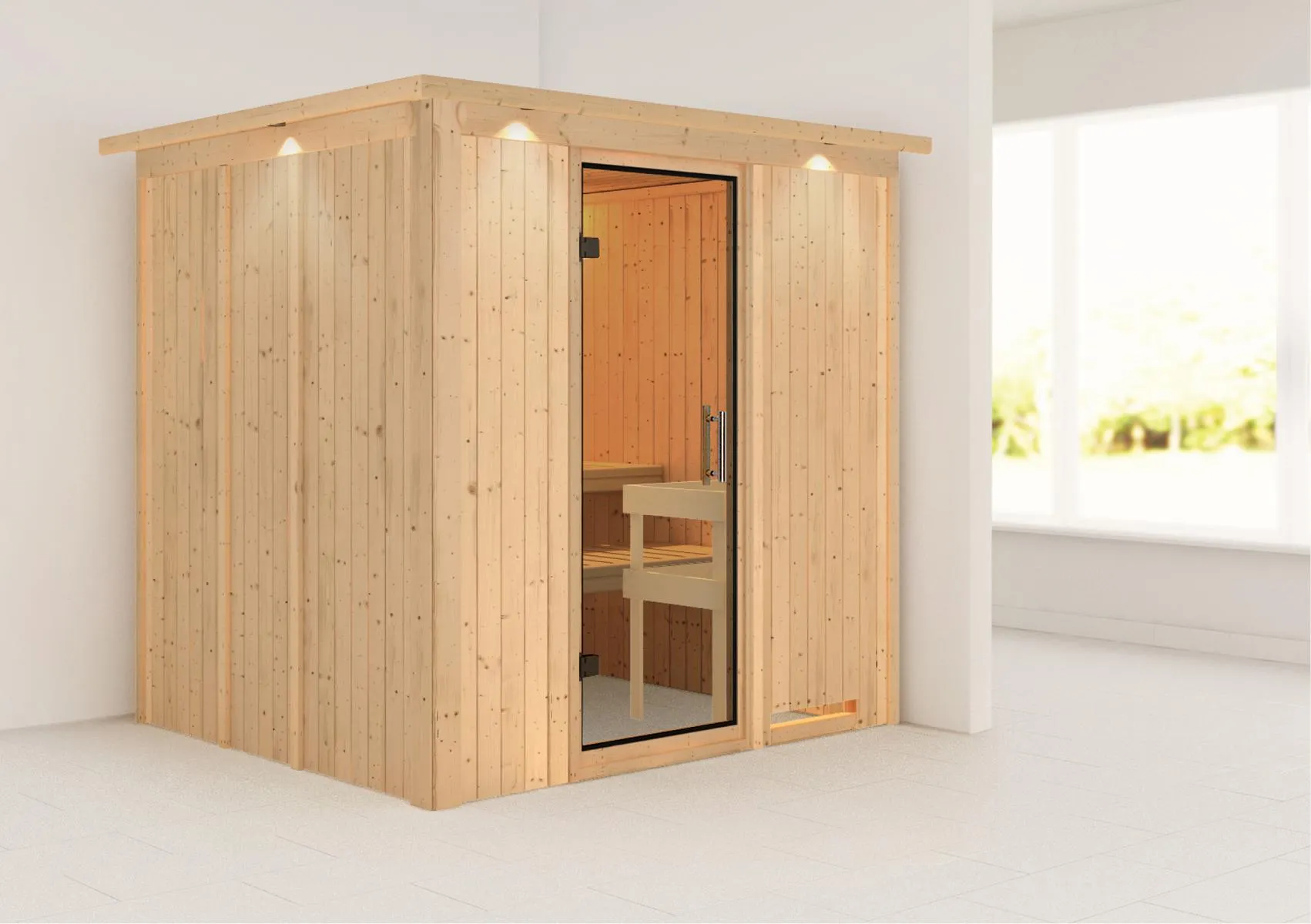 Sauna Daria Front o. Zub.