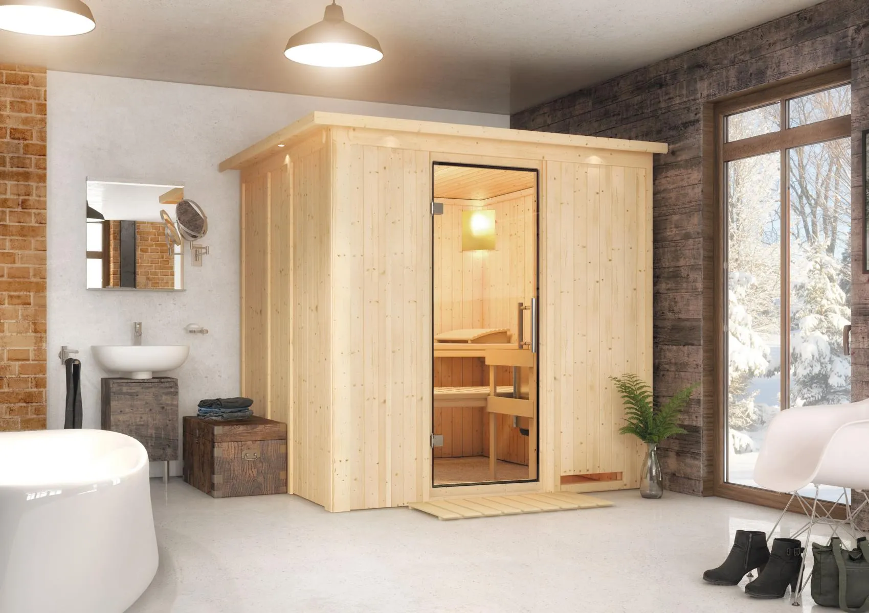 Sauna Daria Front o. Zub.