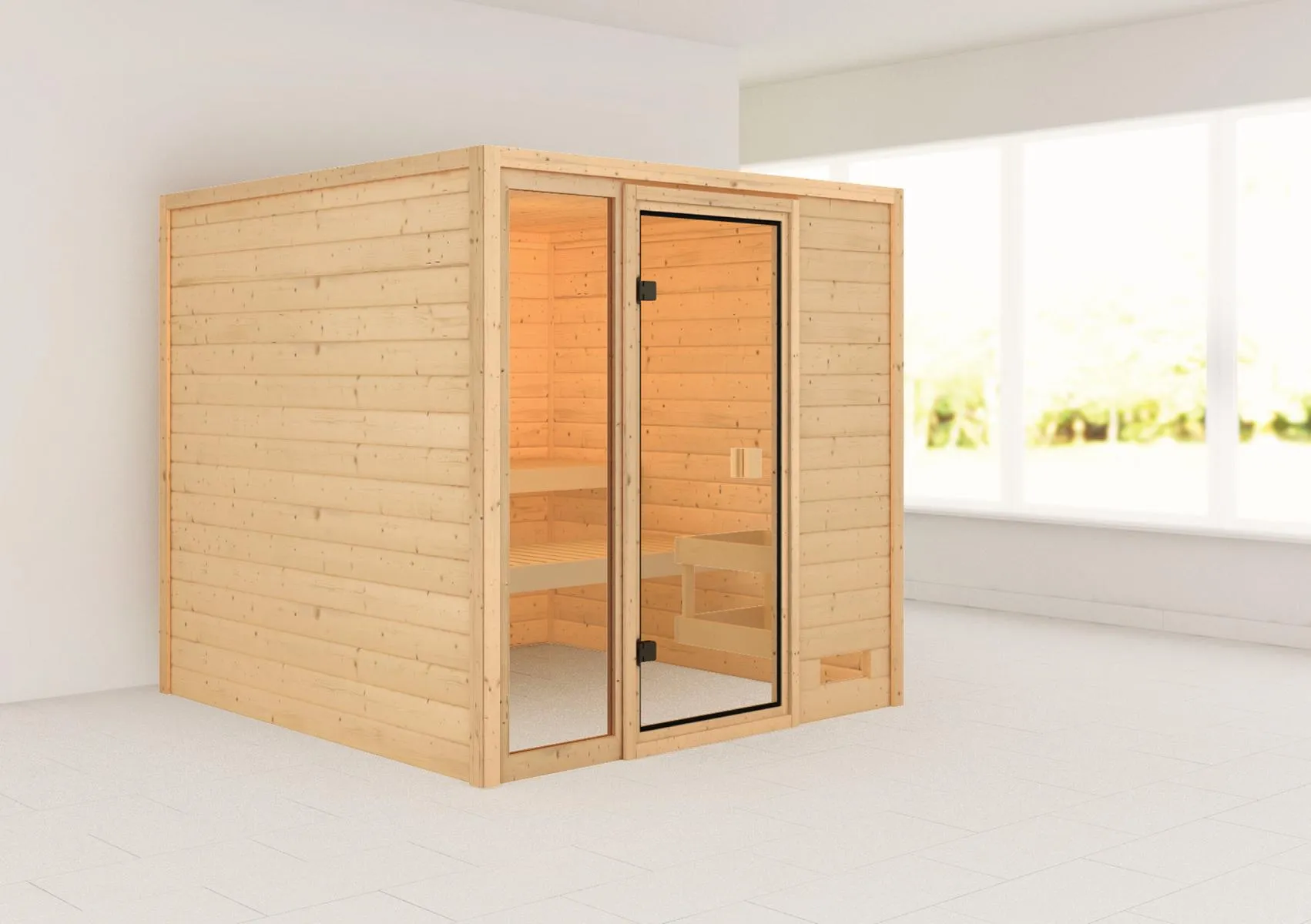 Sauna Jutta Front, o. Zub.