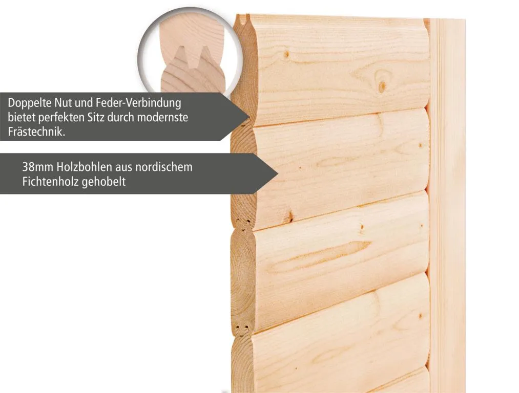 Sauna Jutta Front, o. Zub.