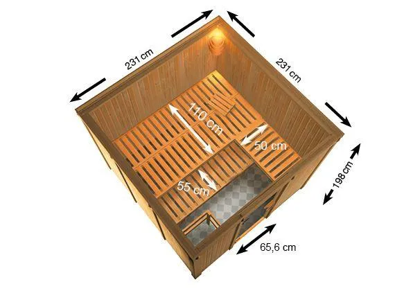 Sauna Arvika Front, o. Zub.