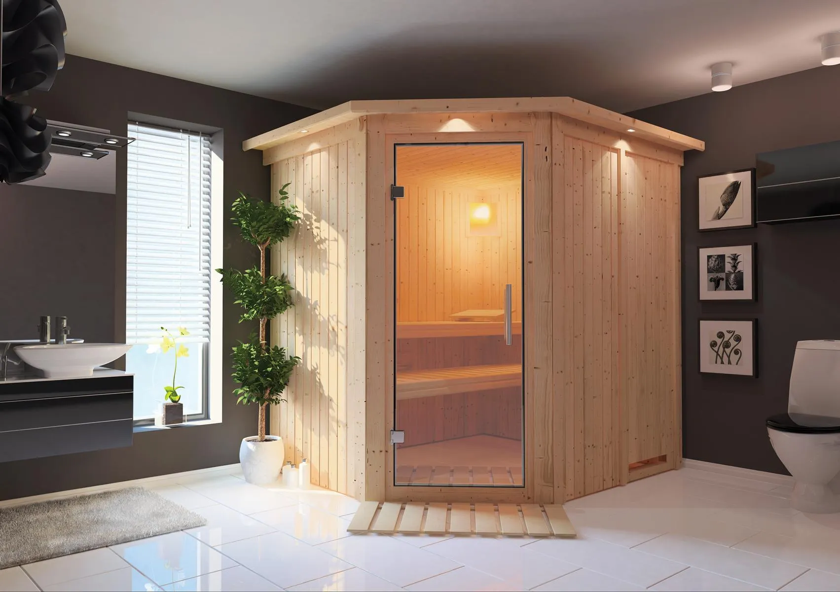 Sauna Siirin Eck, o. Zub.