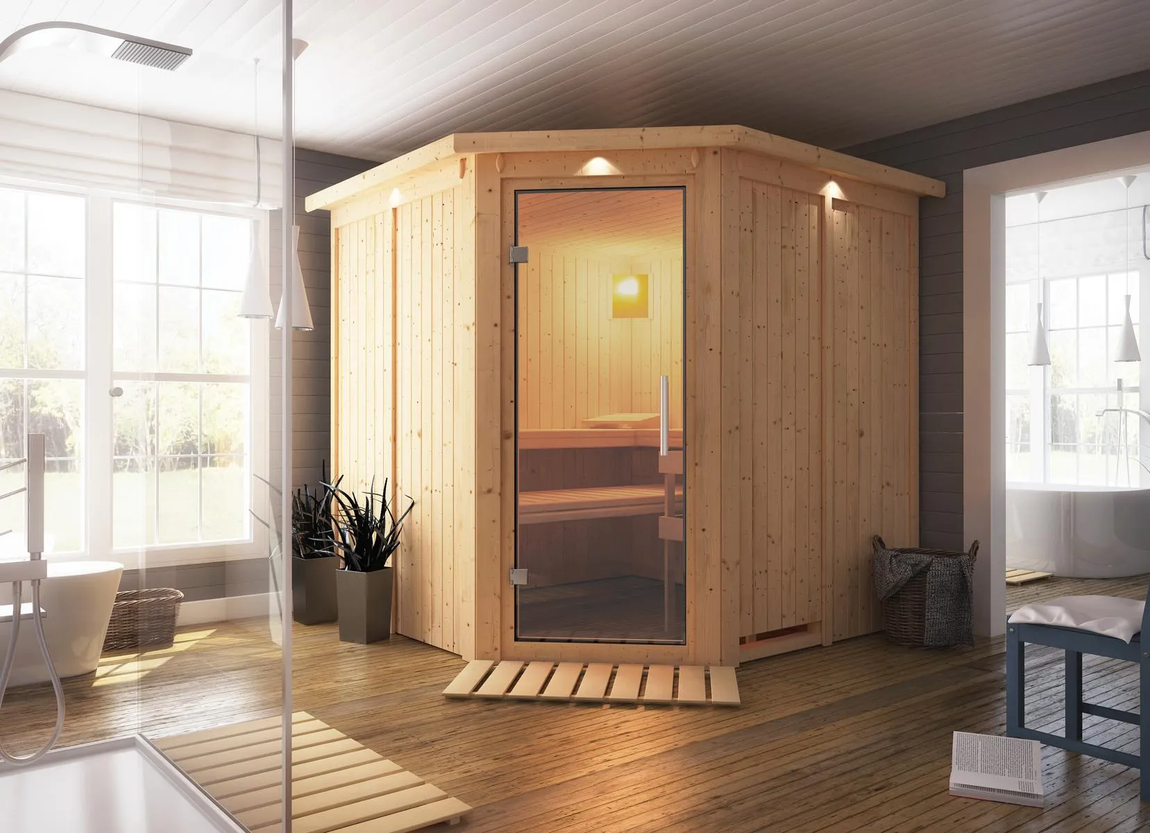 Sauna Jarin Eck, o. Zub.
