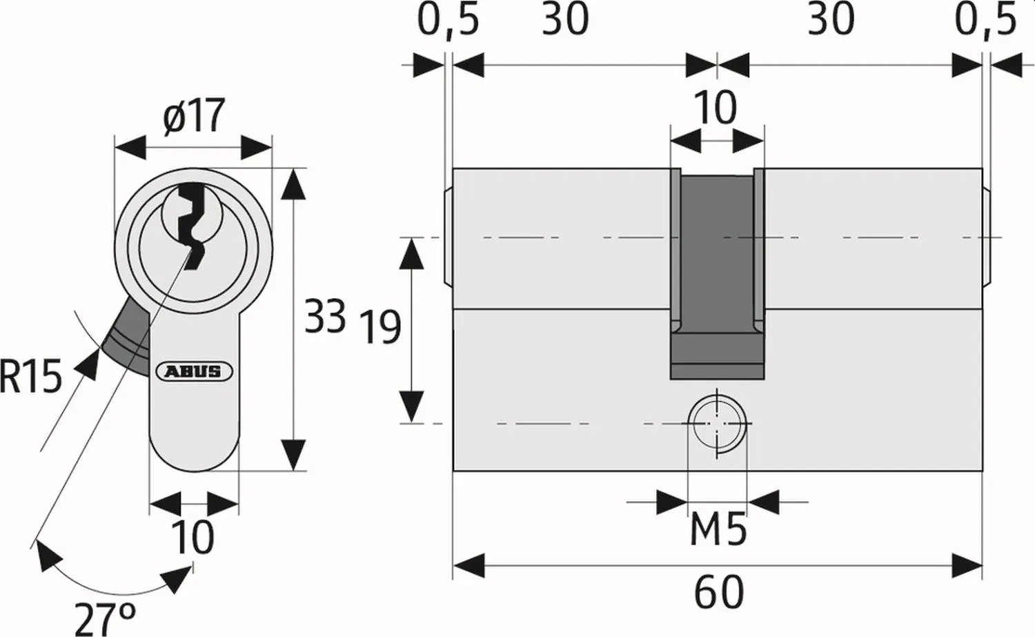 Profilzyliner E30NP