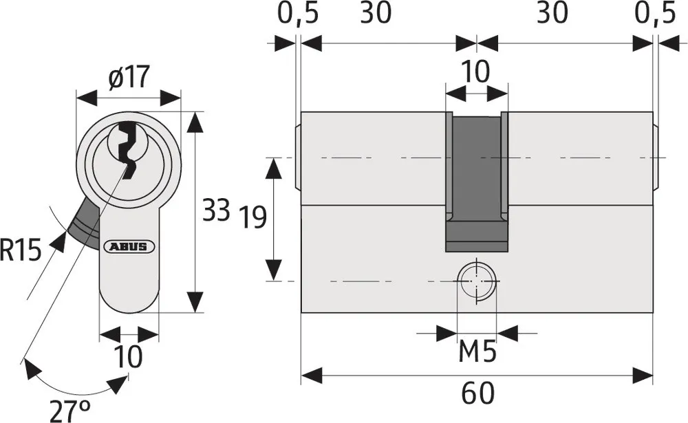 Profilzyliner E30NP