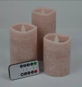 LED Kerzenset bew. Flamme