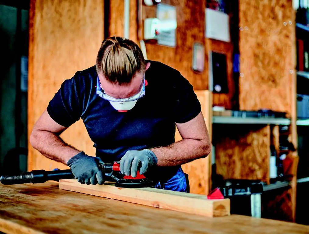 Druckluft-Exzenterschleifer