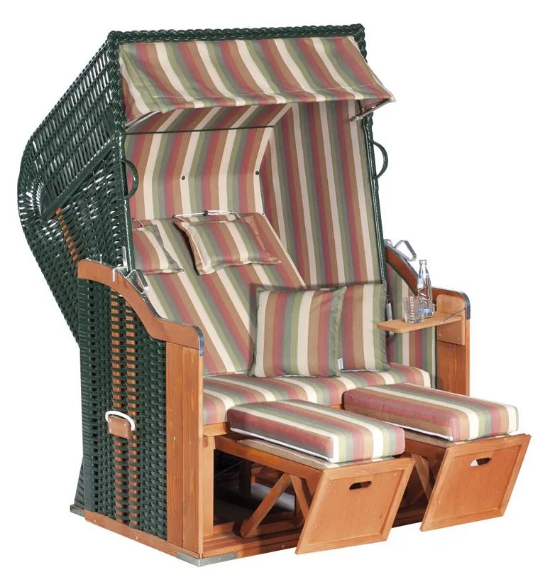 Gartenstrandkorb Rustikal 250 Plus 2-Sit