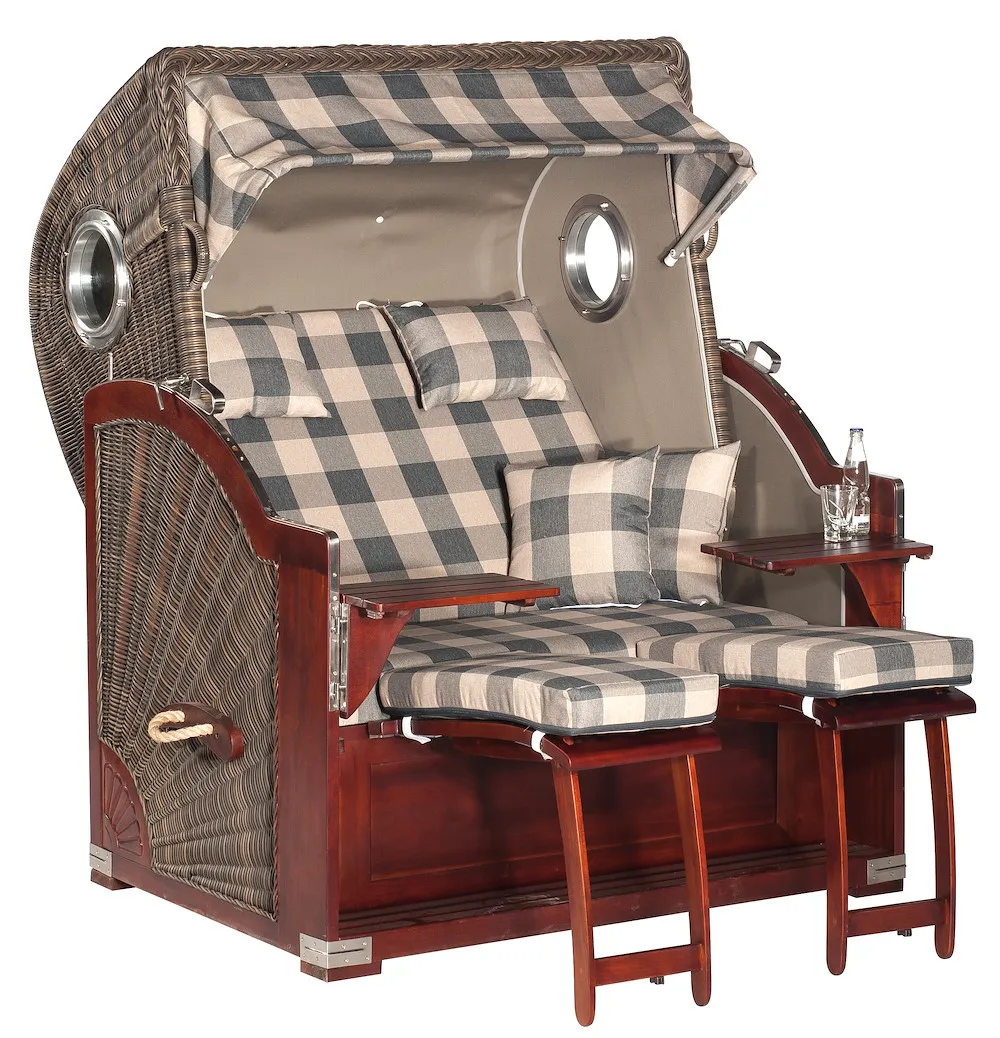 Strandkorb ''Rustikal 500 Plus